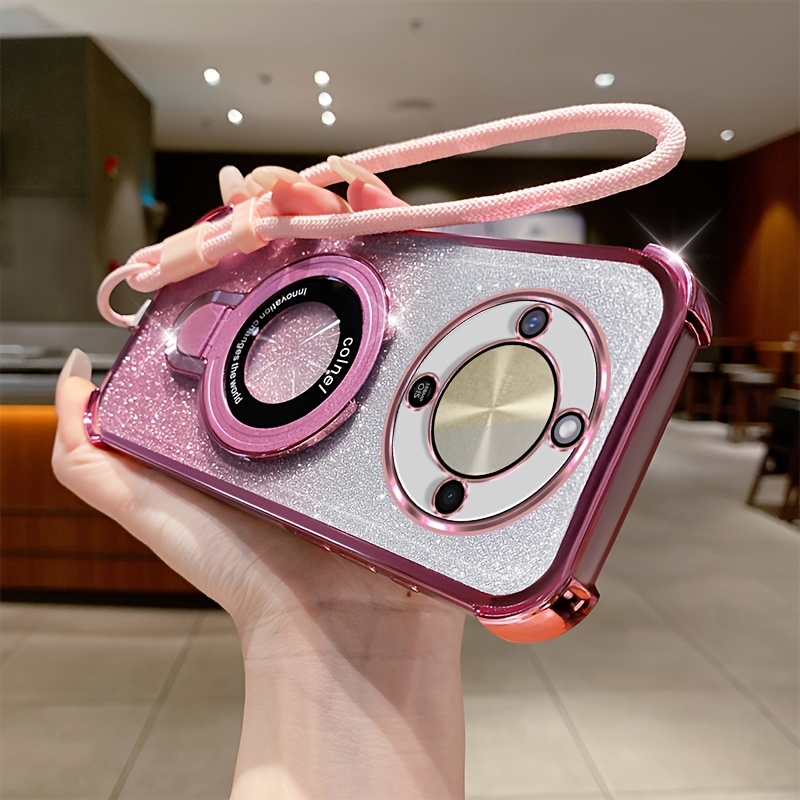 TEMU Phone Case: Suitable Lite, Minimalist High-end Electroplated Phone Case. Full-coverage Protection, Fashionable And Design With Four-corner Drop