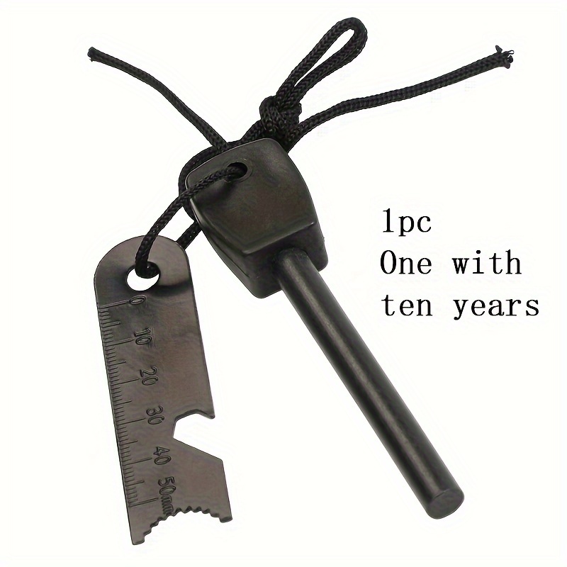 Image of An Outdoor Fire Starter Similar To ', An Essential Tool For Survival , An Emergency Fire-starting Device For Outdoor Use, And Moisture-resistant