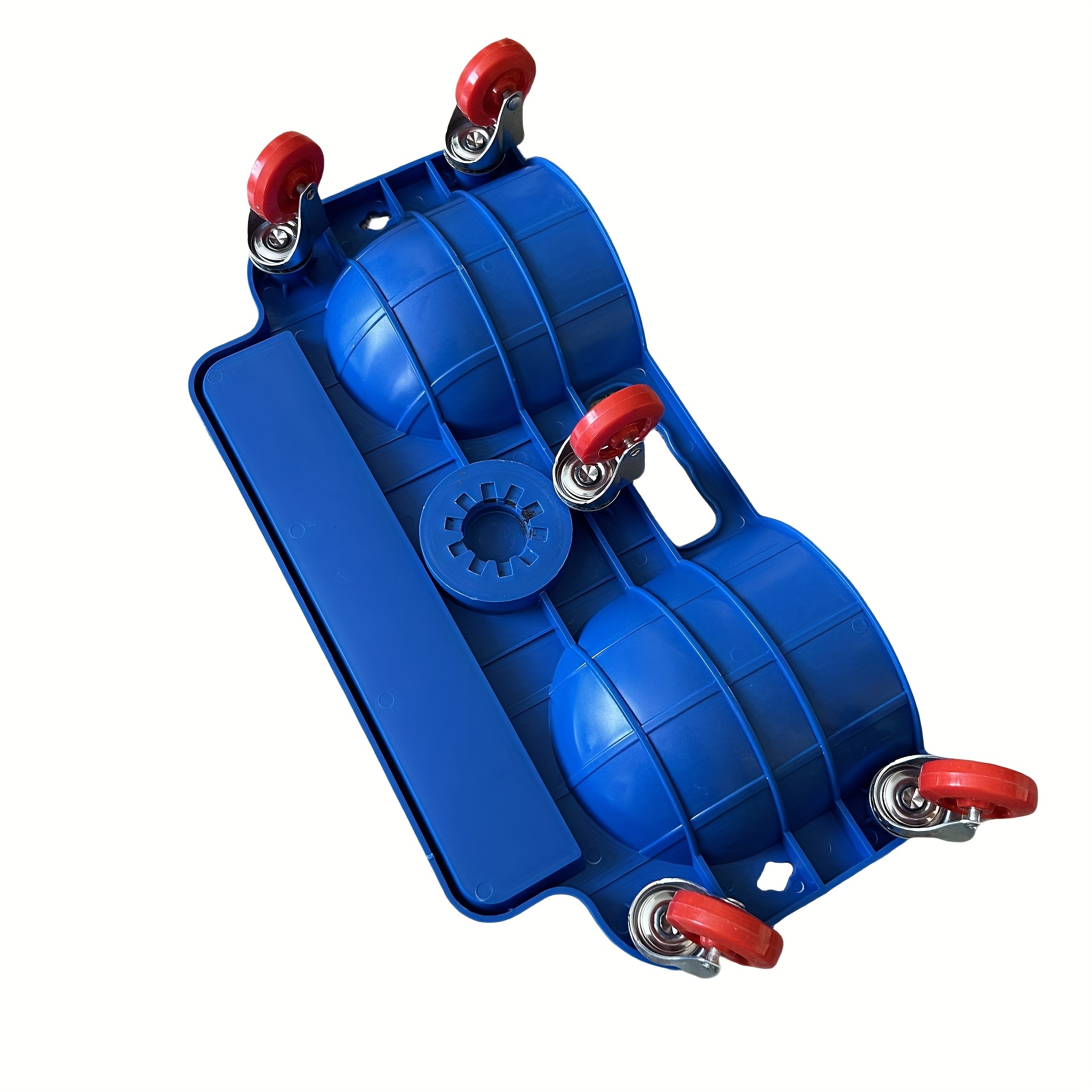 Rolling Knee Dolly With Tool Tray – Sliding Knee Pads On 5 Swivel Casters For Flooring & Car Repair