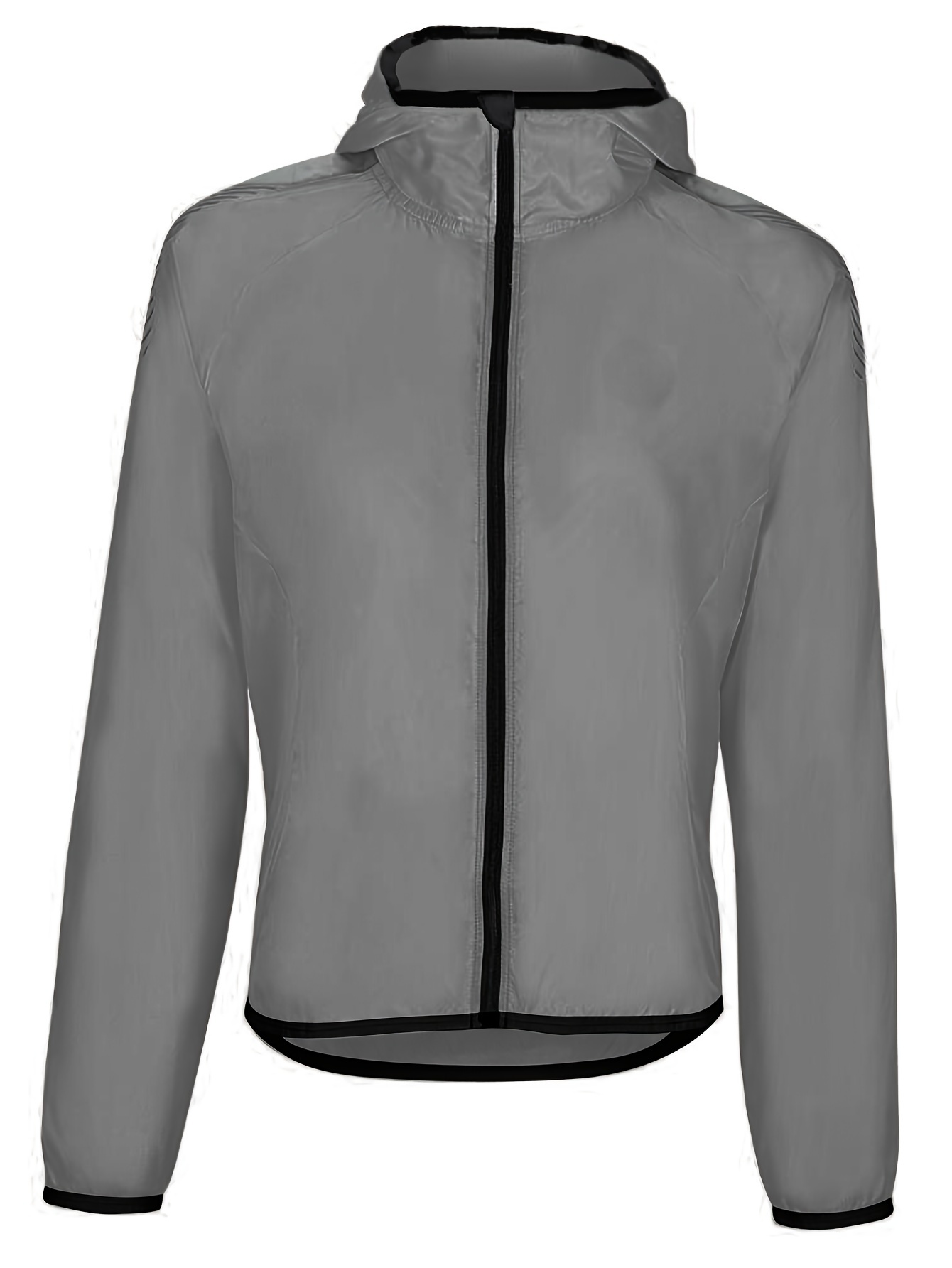 Veste De Pluie Légère Pour Femme, Coupe-Vent à Capuche, Fermeture Éclair, Imperméable, Randonnée, Extérieur, Automne Et Hiver