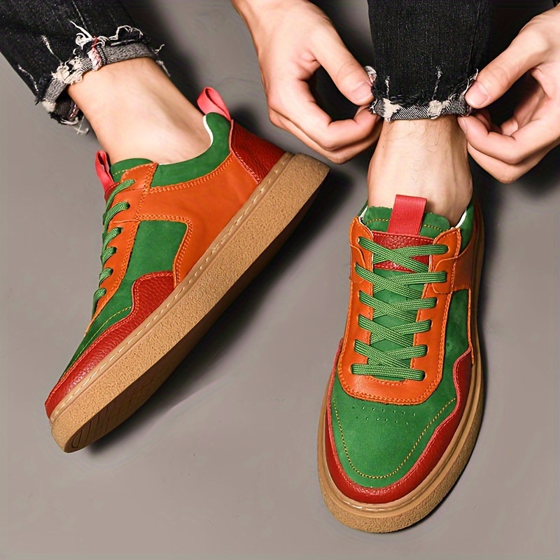 Zapatillas de skate casuales para hombre de la marca FCSHOU, zapatillas de skate transpirables, a la moda y de tendencia