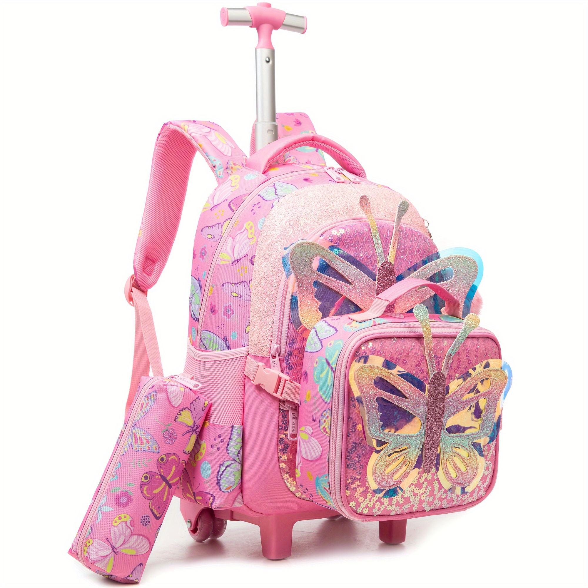 rolling backpack crossbody pencil case cute Temu Philippines