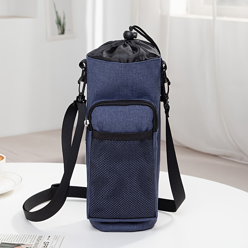 

Water Bottle Cover, Kettle Cover, Large Capacity Shoulder Backpack, Diagonal Bag With Strapwater Bottle Bag Multifunctional Insulated Water Cup