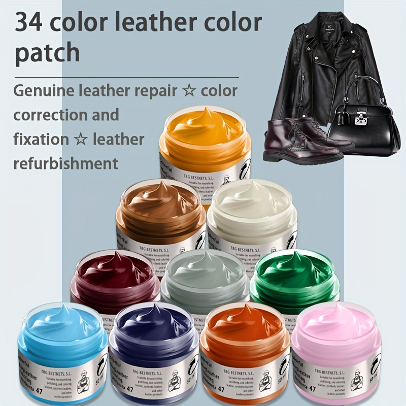 50Ml Repair Cream For Scratches Fade Color Restoration For Sofas,  Shoes, Bags Apparel