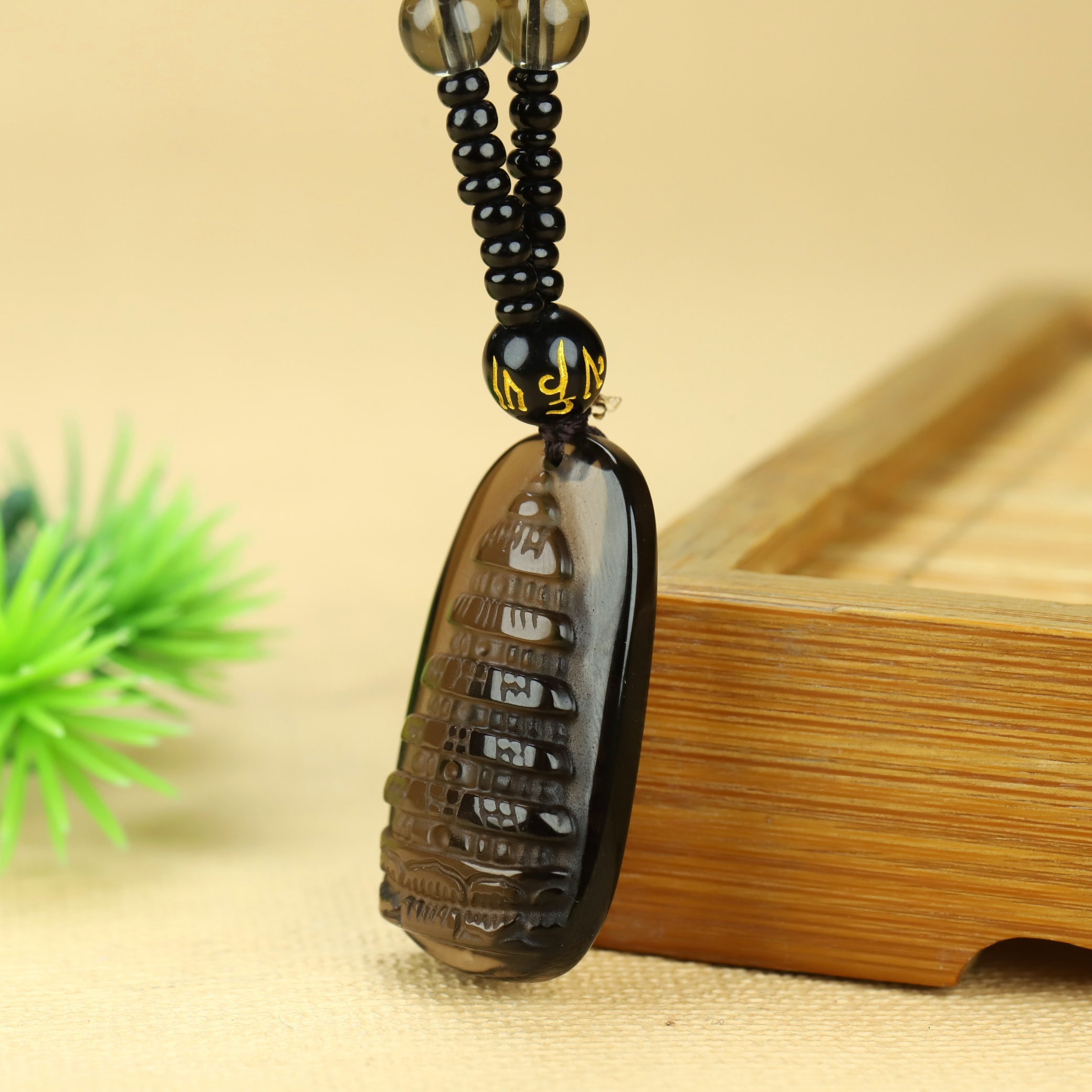 Wenchang Pagoda Pendant Necklace for Students