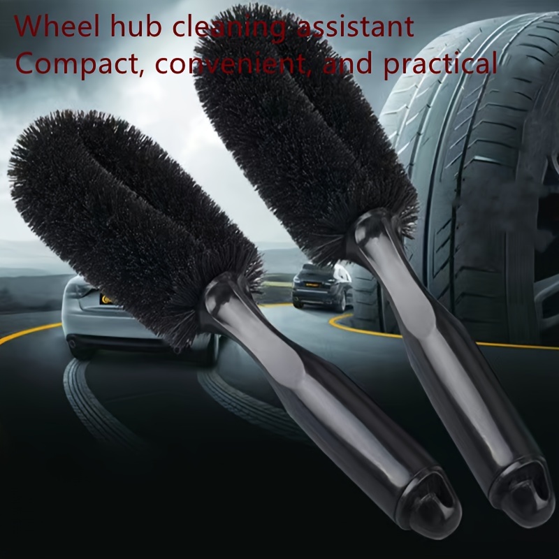 

1pc Car Wheel Brush, Car Wash, Tire Brush, Special Washing Tool, Tire Rim Cleaning Brush, Multifunctional Hair Brush For Car