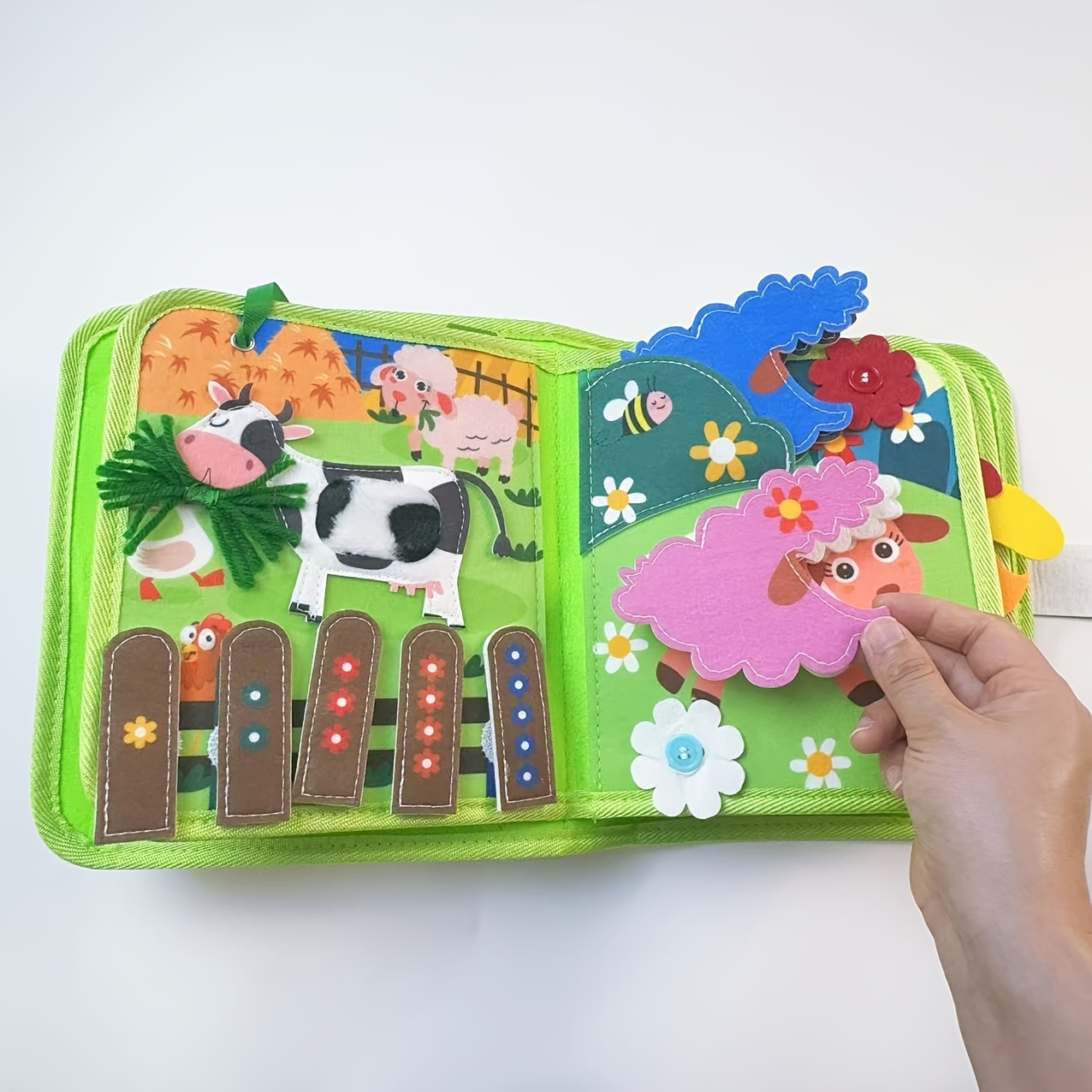 Busy Book For Toddlers Busy Board For Boy Gifts Girl Toys Quiet Activity Books With Travel Toy Birthday Christmas Toddler Gifts