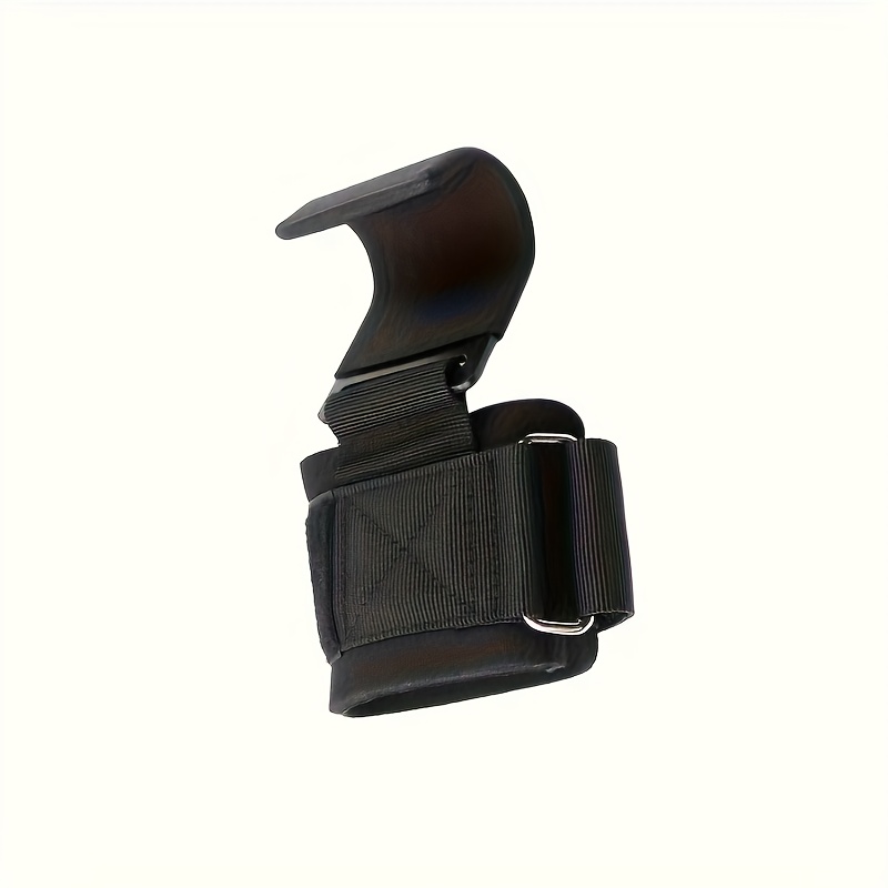 TEMU 1pc Heavy-duty Weightlifting Assist Hook With Single Booster Mechanism - Squat Stand Assistance, Pull-up Bars, Deadlifts - Gym Equipment For