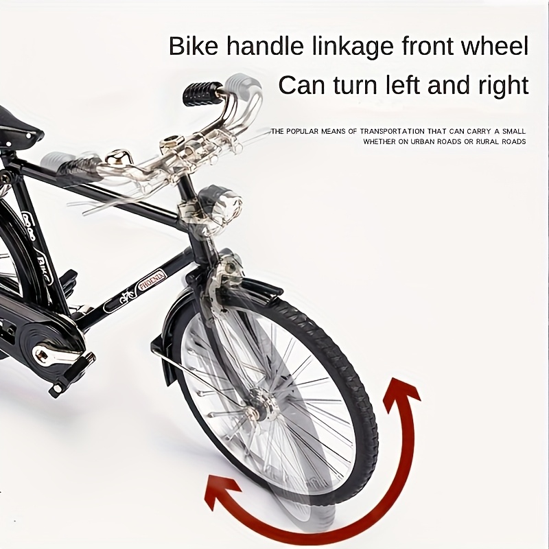 复古金属自行车模型套装 - 4.3英寸/7英寸桌面展示与收藏 | diy复古拼图，耐用合金工艺品 | 独特男士生日礼物/父亲节礼物 商品详情 6