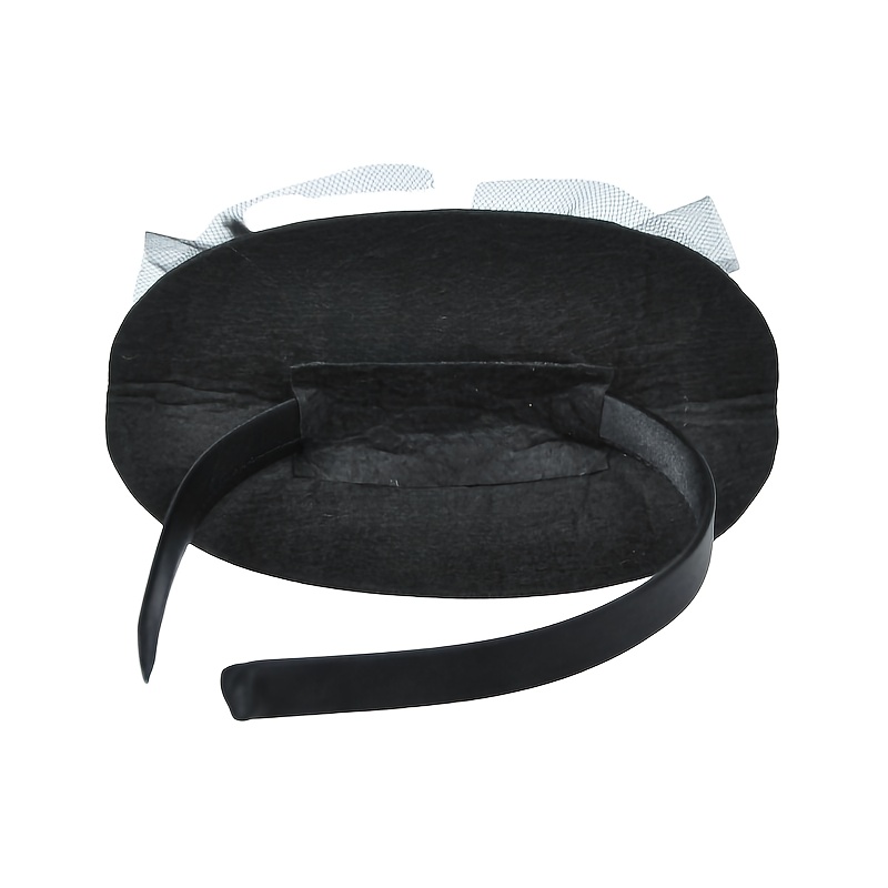 Halloween Decorations with Witch Hats and Headbands for Parties
