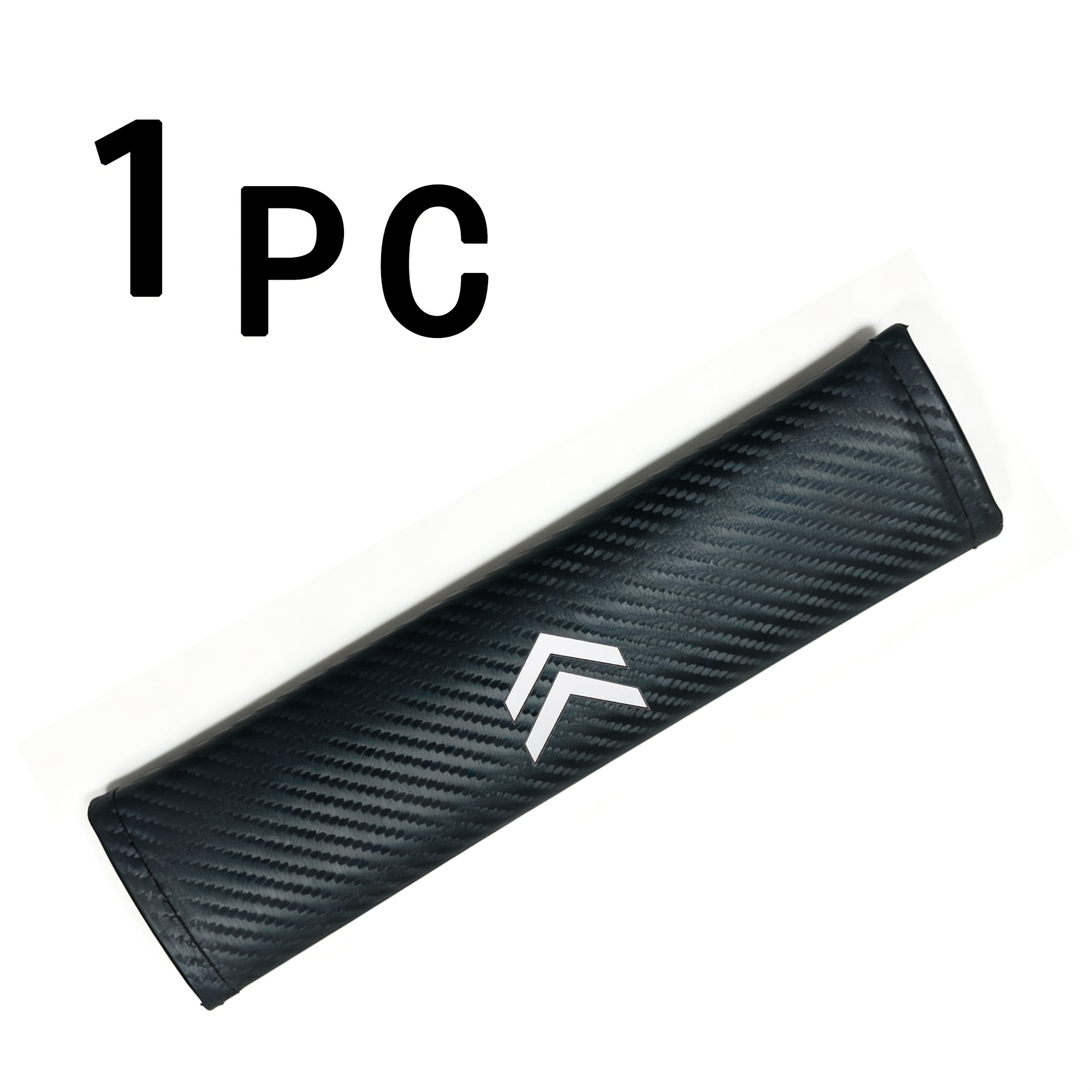 TEMU Almohadillas para cinturón de seguridad de fibra de carbono y cuero PU los modelos de (Versailles C5X, C5 , C4, C3, Berlingo Universal).