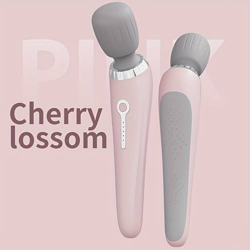 1pc portable electric massager handheld massage wand 5 usb rechargeable relaxation massager vibrating massage for neck back legs and waist sole vibration relaxation ideal gift for men women athletes and seniors