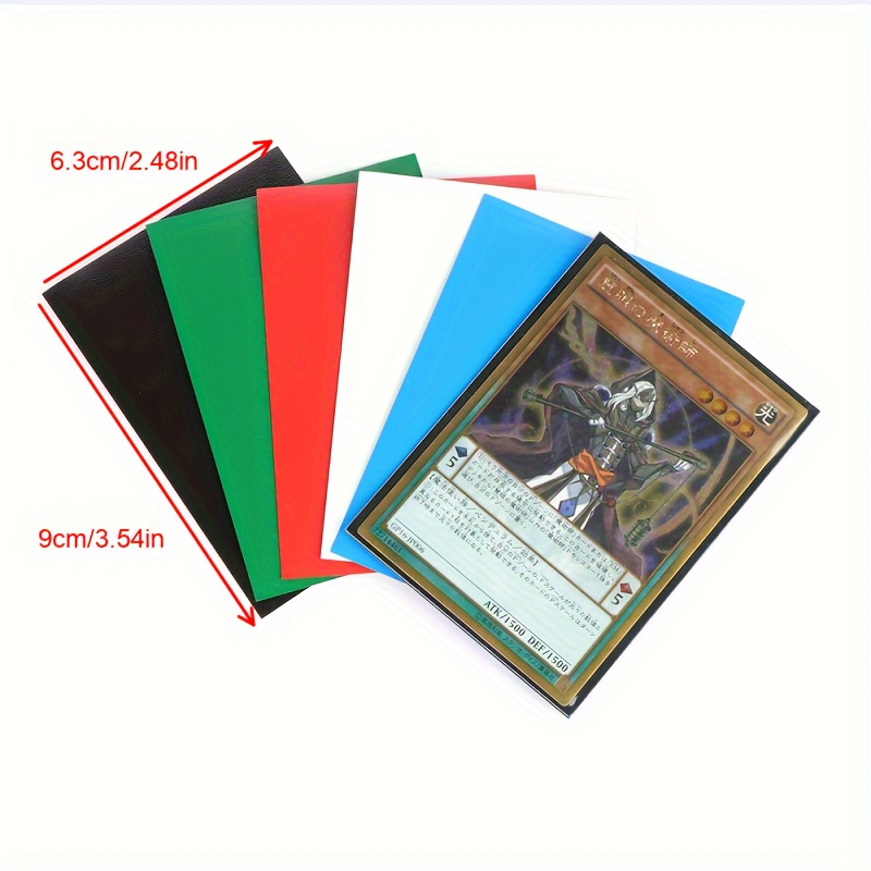100 matte card sleeves pp - Temu
