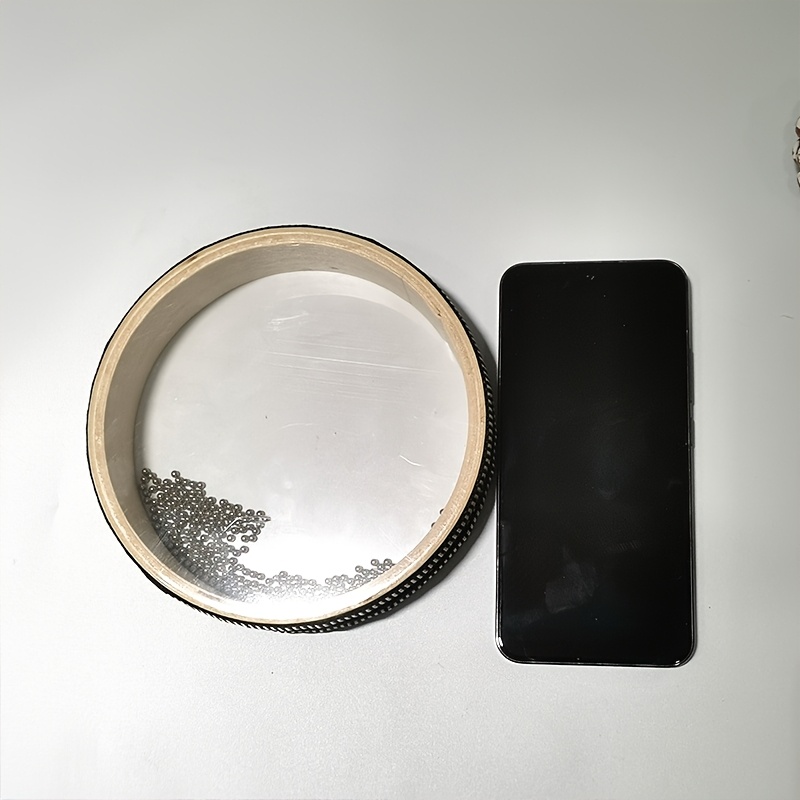 Tibetan Singing Bowl, Ocean Drum Sound Healing Instrument, Relaxation, Meditation, Mindfulness, Yoga, Easy to Use, with Other Plastic Material for Musical Instrument