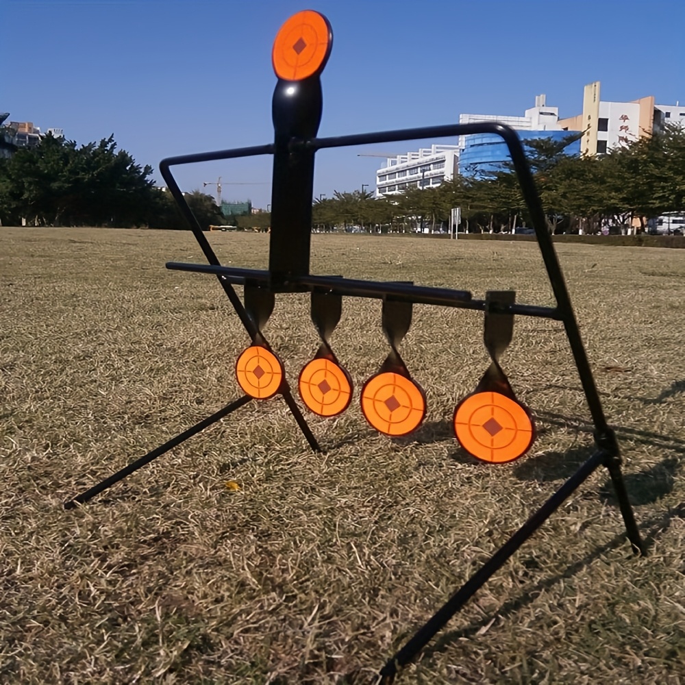 self resetting air gun spinner   5 plates