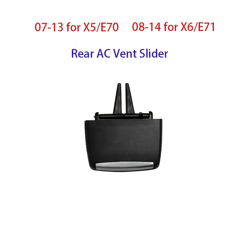 TEMU Kit de réparation pour de ventilation arrière de climatisation coulissante pour BMW X5 X6 E70 E71