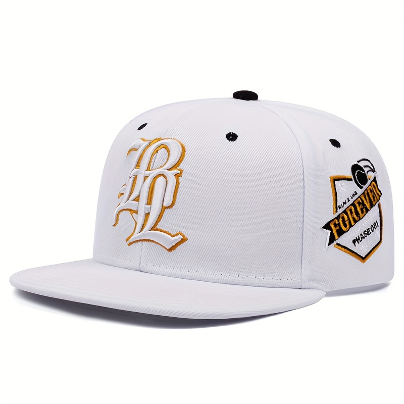 E-shop LPL-inspirierte Snapback-Kappe, Hip-Hop-Stil, Unisex, verstellbar, seitliche Stickerei, modische Baseballmütze