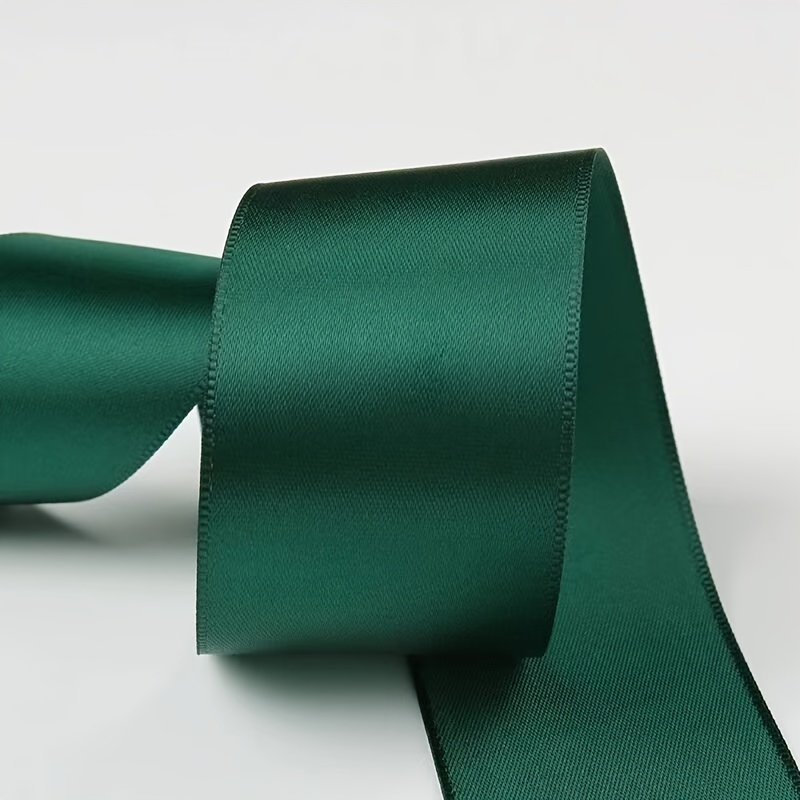 Image of Premium Satin Ribbon In Assorted Colors - 1.96" Wide, 5 Yards Long - Diy Gift Wrapping, Wedding Decor & Crafts