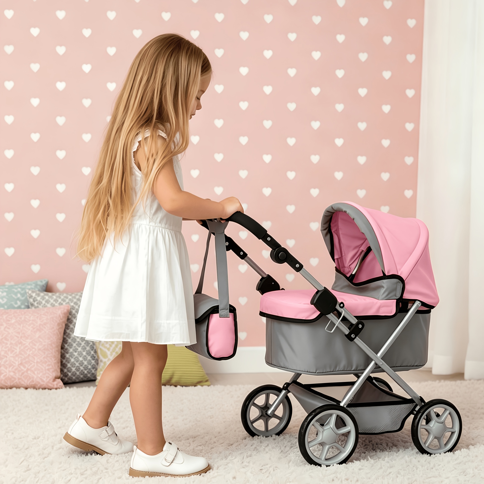 doll double stroller sold on Temu United States