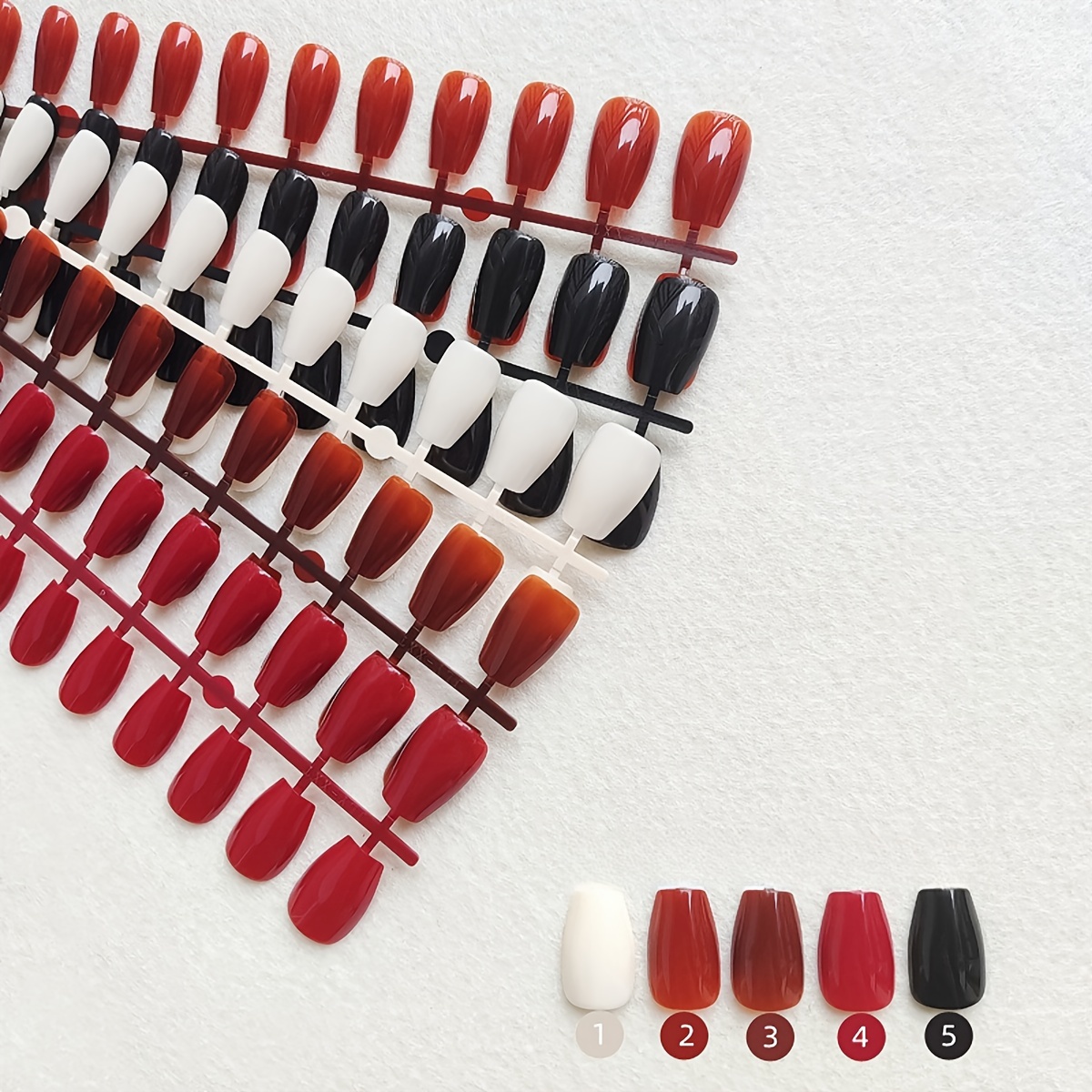 

120/144pcs - False Set, For Diy Manicure And Art