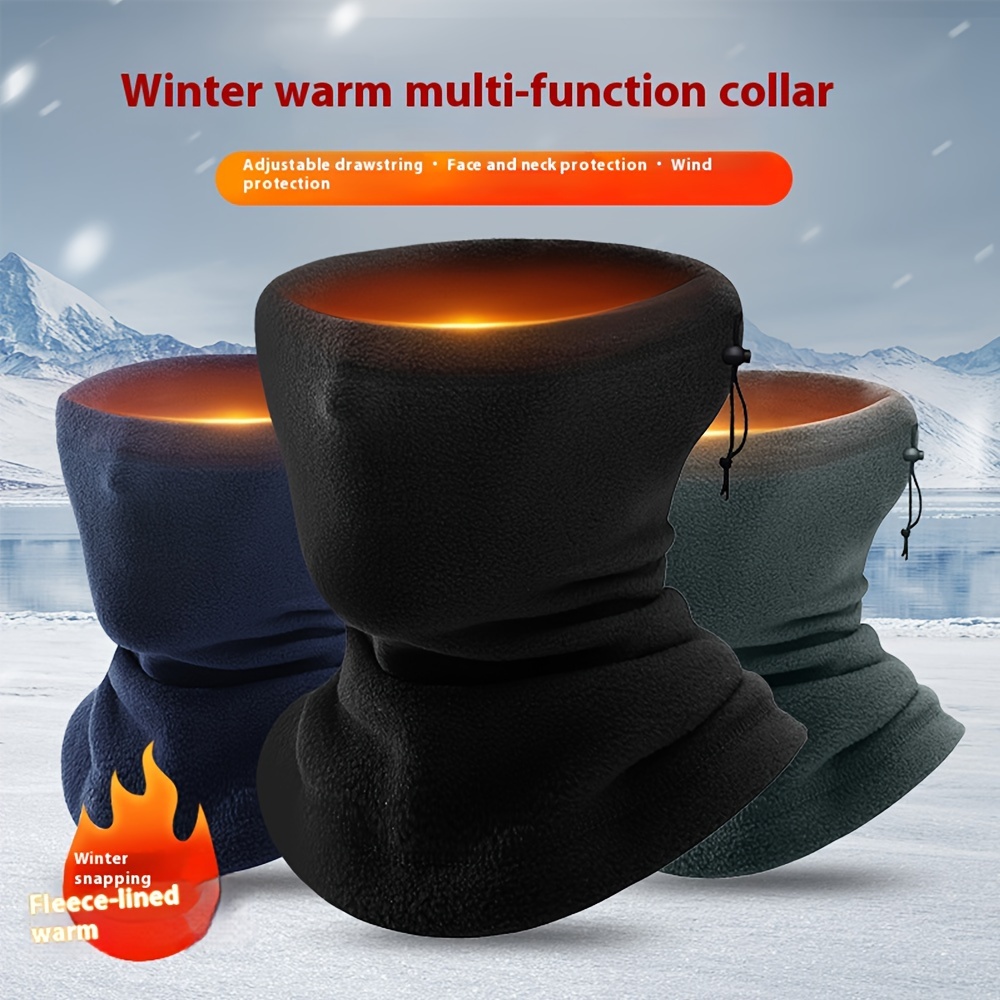 

Winter Men's And Women's Neck Protectors, Windproof Fleece , Warm Face Pads, Scarves, Cold Weather Sports Accessories