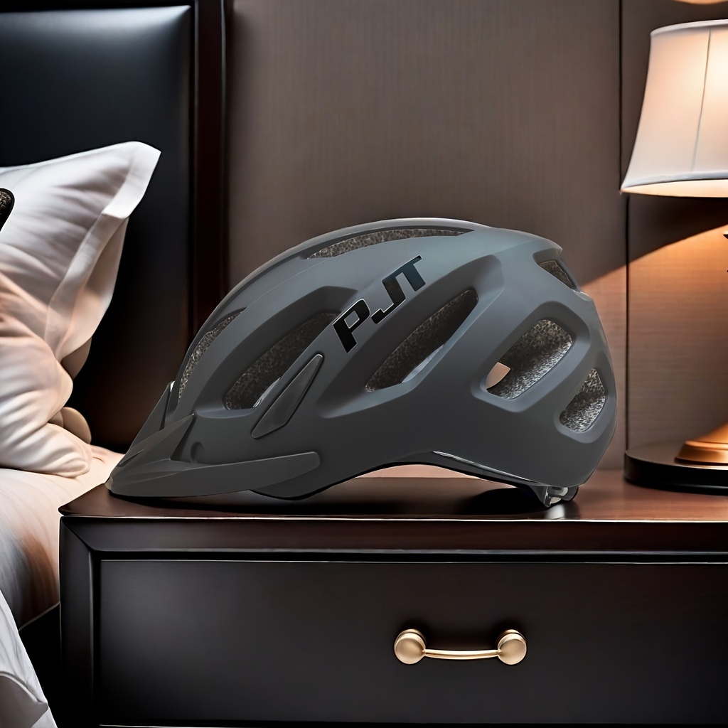 

Casque de Vélo PEMILA PJT Ajustable Visière Détachable - Respirante et Absorbant les Chocs , Convient à un de 22.44-24.02