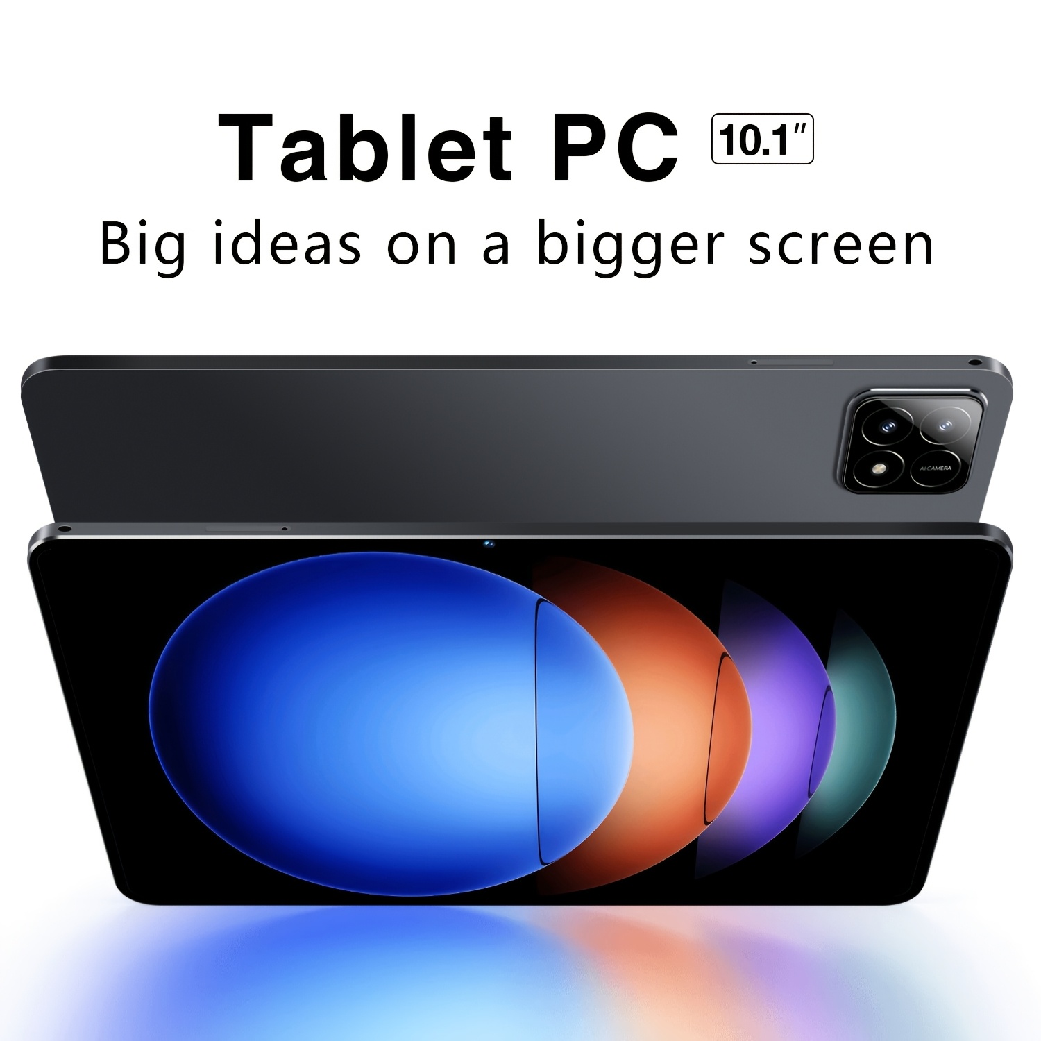 NANNEE-10.1 Inch Global New Tablet Pad6Max, with 8GB RAM And 128GB ROM, Supports Wifi 5, Has Built-In GPS, 8MP + 16MP Cameras, Runs Android 15, Suitable for Entertainment And Office Use, Tablet, Pad, Tablet, Pad