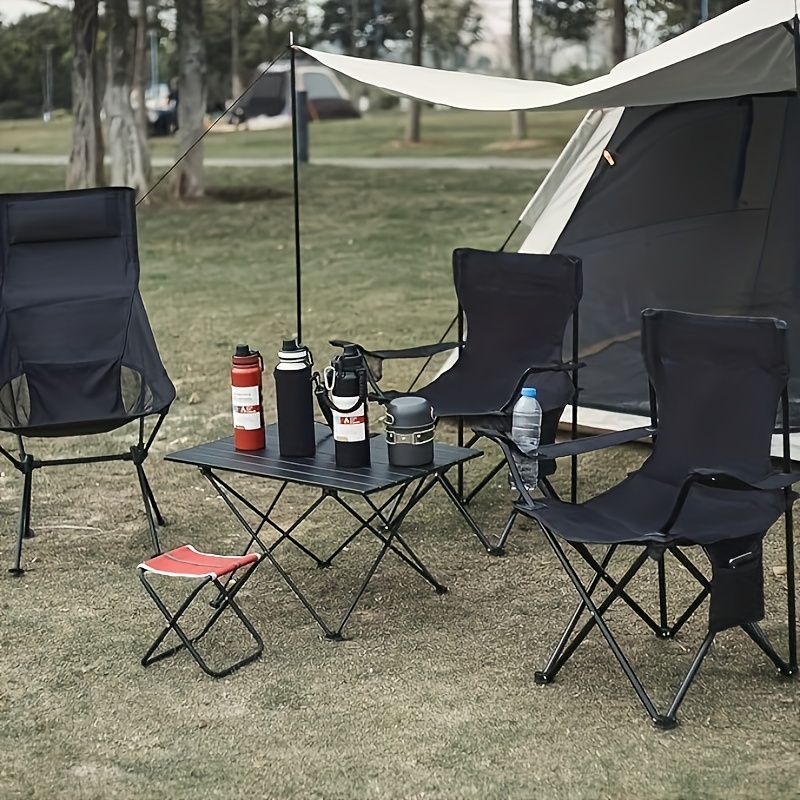 

Portable Camping Chairs Enjoy The Outdoors With A Versatile Folding Chair, Sports Chair, Outdoor Chair & Lawn Chair, Black