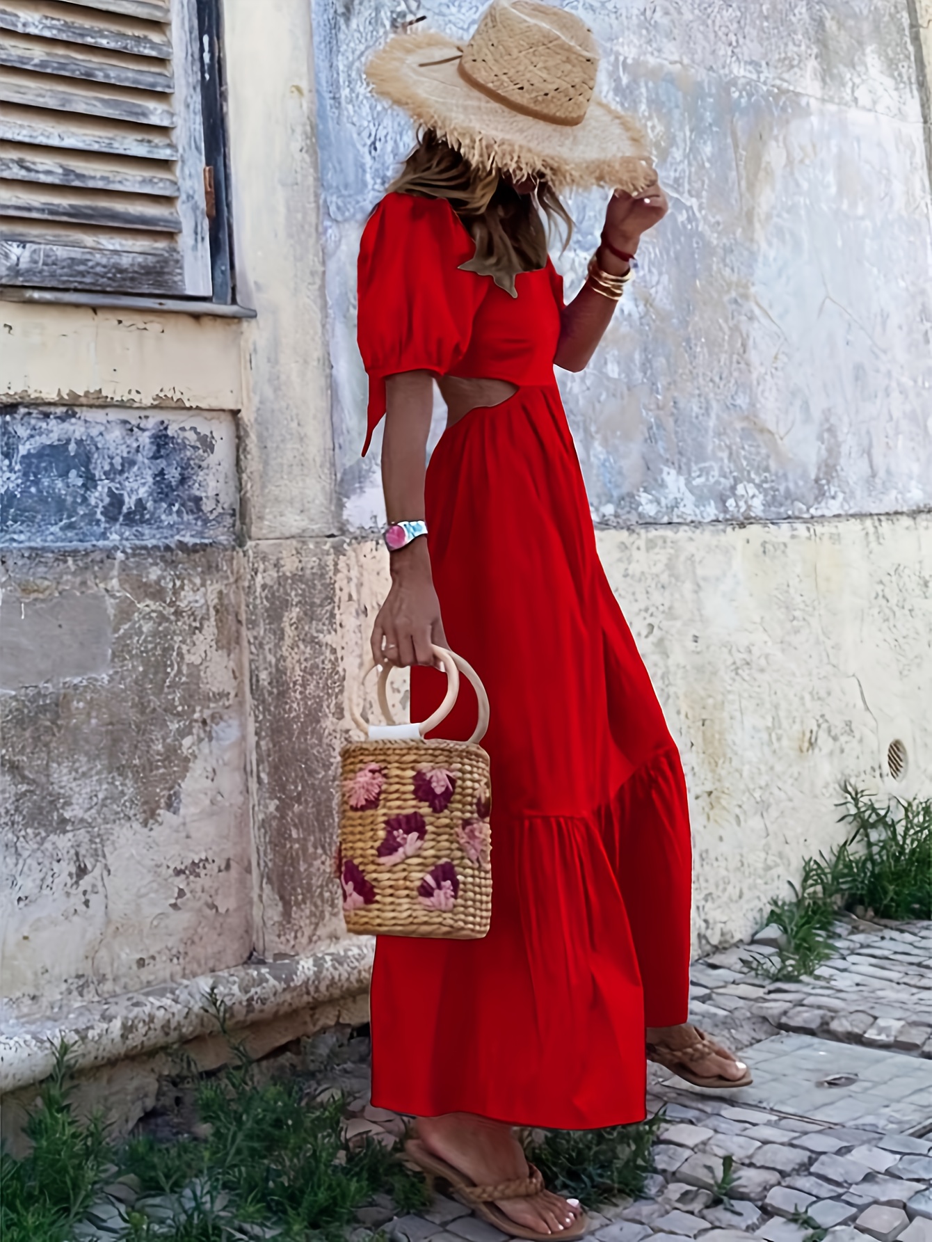 chinese dress ladies Share Your Story Red Shirt Dress – Shop the Mint main image 0