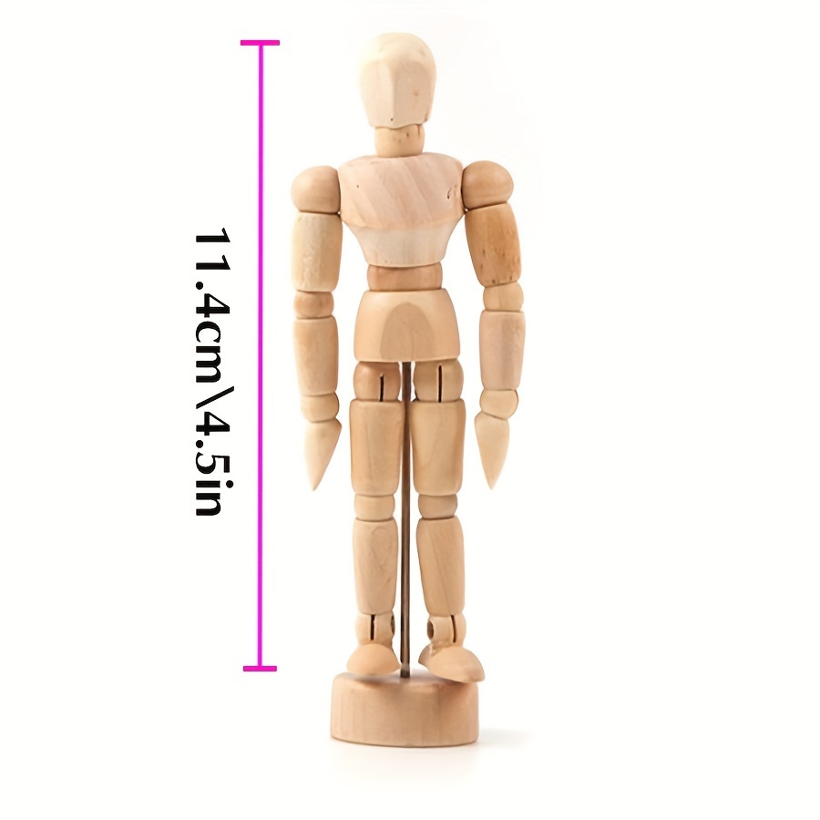 Drawing Figures For Artists Action Figure Model Human Mannequin Man and  Woman Set Action Toy Human Mannequin Anime Figurine Model BROWN WOMAN 