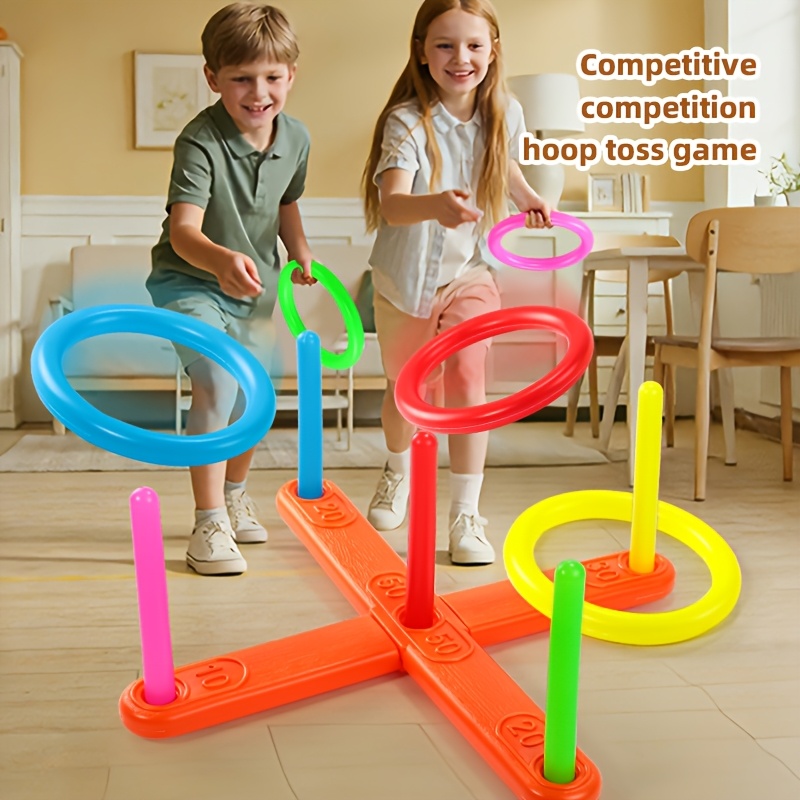 gift for her him multi piece party gift set 1 set of colorful   game for kids easy to assemble indoor outdoor toy set educational hand eye coordination training toy for children ages 3