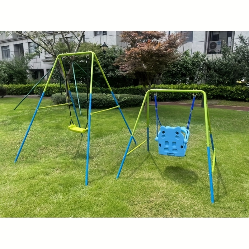 With Platform And Disc Swing Climbing Rope Swing Playground - Temu