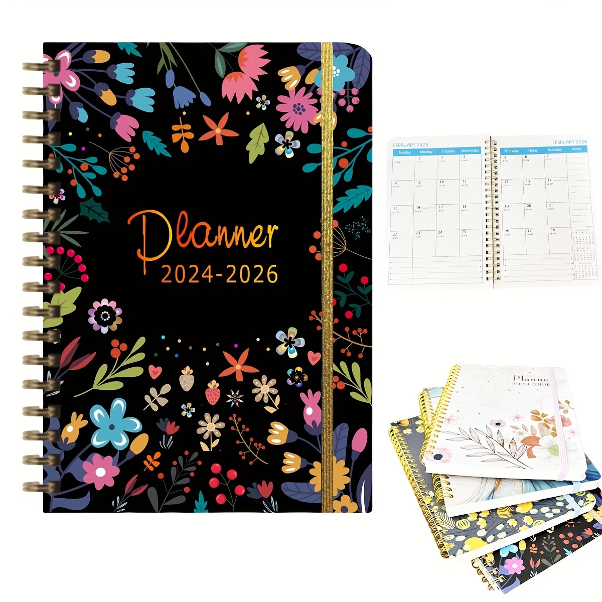 

2024-2026 Schedule Notebook For Office By Stationery Supplies | Vegan-friendly