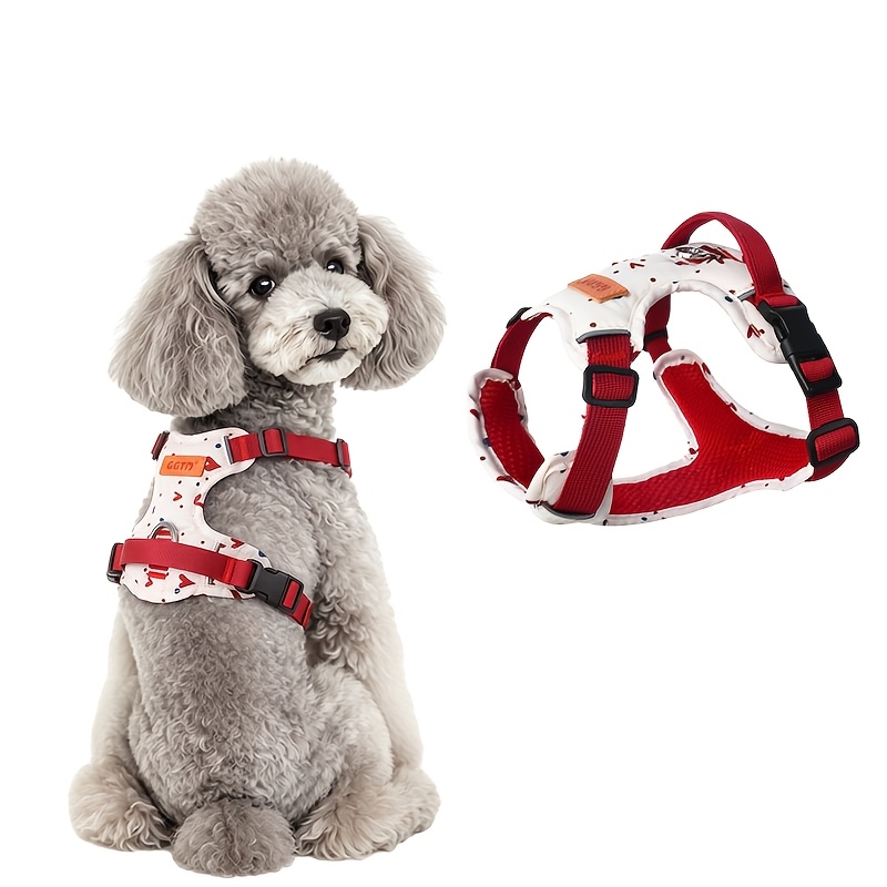 DH006 Vest-Style Dog Harness Leash for Large Medium Small Dogs