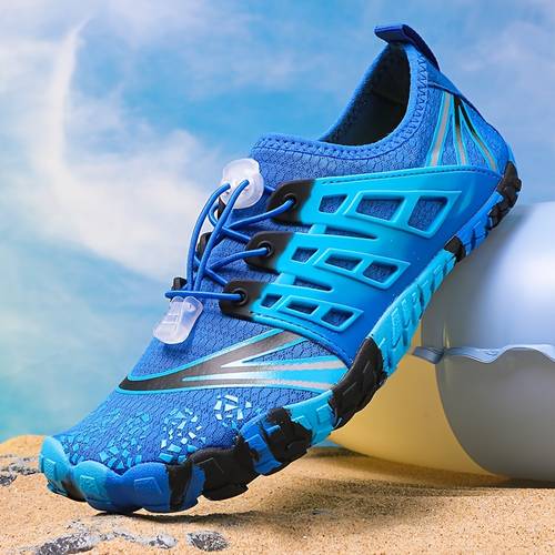 mens lightweight barefoot water shoes quick dry and breathable suitable for swimming hiking surfing and casual walking