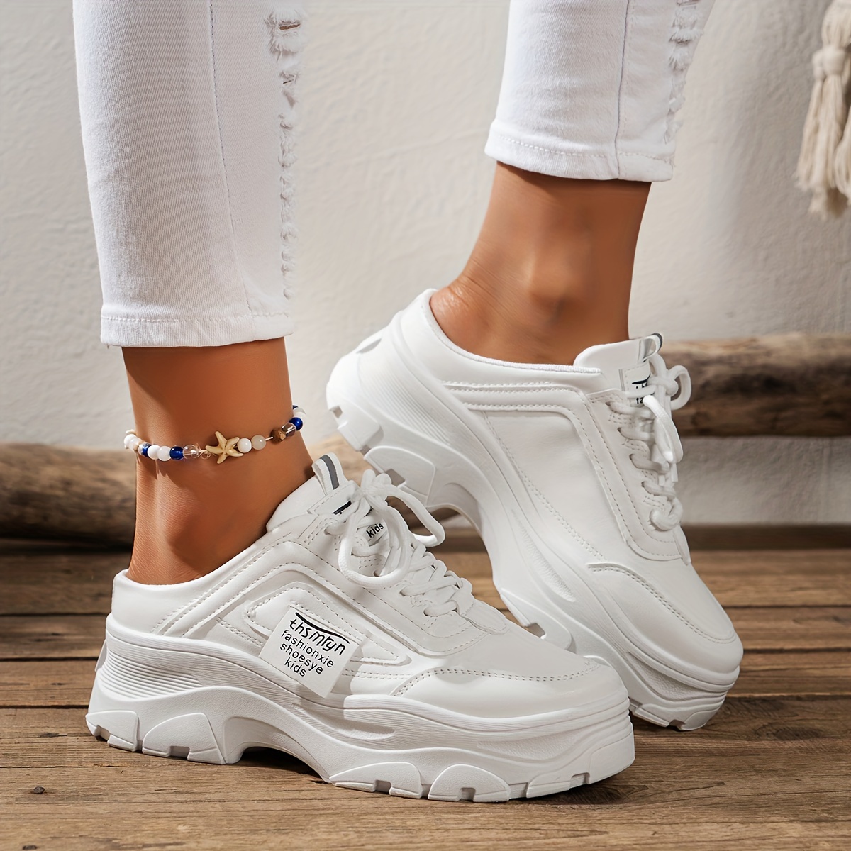 Orders mule platform sneakers