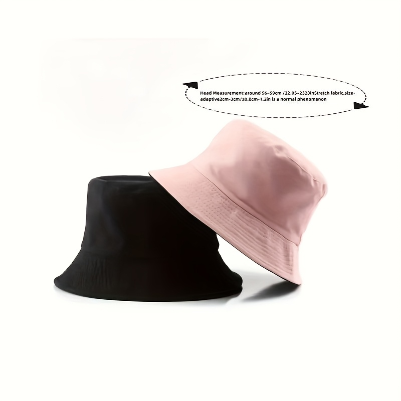 Custom Logo Double-Sided Fisherman Hat, Lightweight Polyester