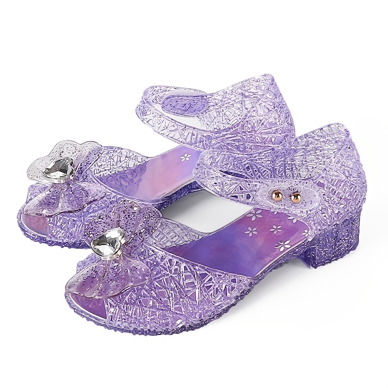ZXCDINO Meisjes LED-Up Prinsessenschoenen met Gloeiende & Hart/Klaver/Ster/Vlinder Patronen - Magische Glow-in-the-Dark Feestsandalen, Comfortabele PVC Bovenkant en Inlegzool, Veilige Sluiting voor Verjaardag, Prom, Casual Kleding - Ideaal voor Themafeesten En Dagelijks Gebruik (Peuters&Kinderen) – Sprankelend Kristalversierd Design, Lichtgewicht Ademend Materiaal, Geschikt Voor Alle Seizoenen, Makkelijk Schoon Te Maken, 