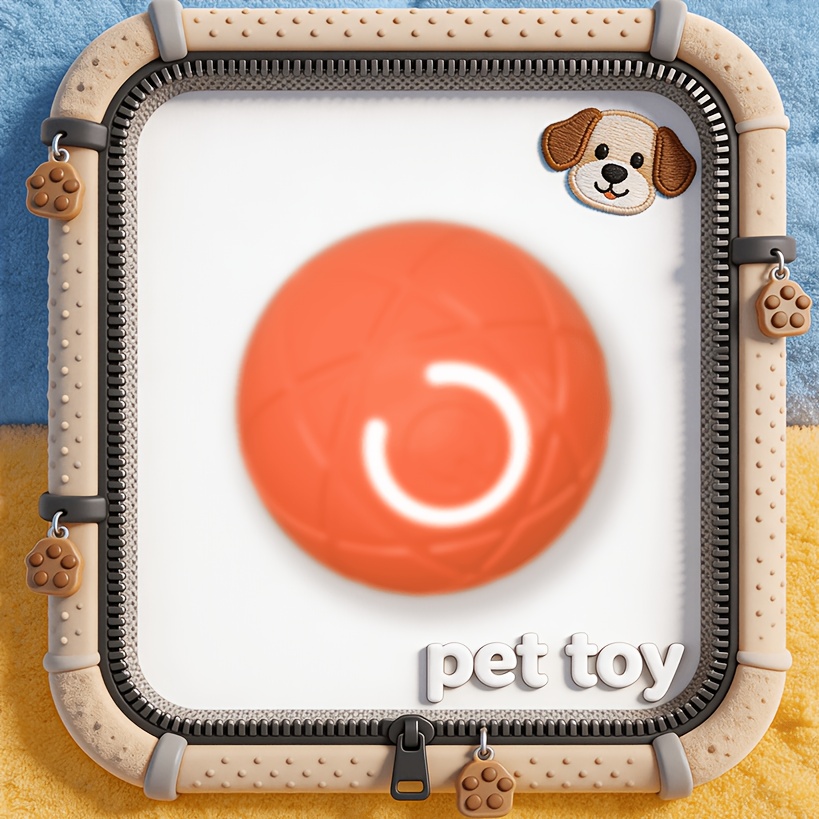 TEMU Fun-filled - The Full Play Ball. Continuous, Surprise-filled Exercise For Your Dog. Get Things Watching Your Pet On Their Own