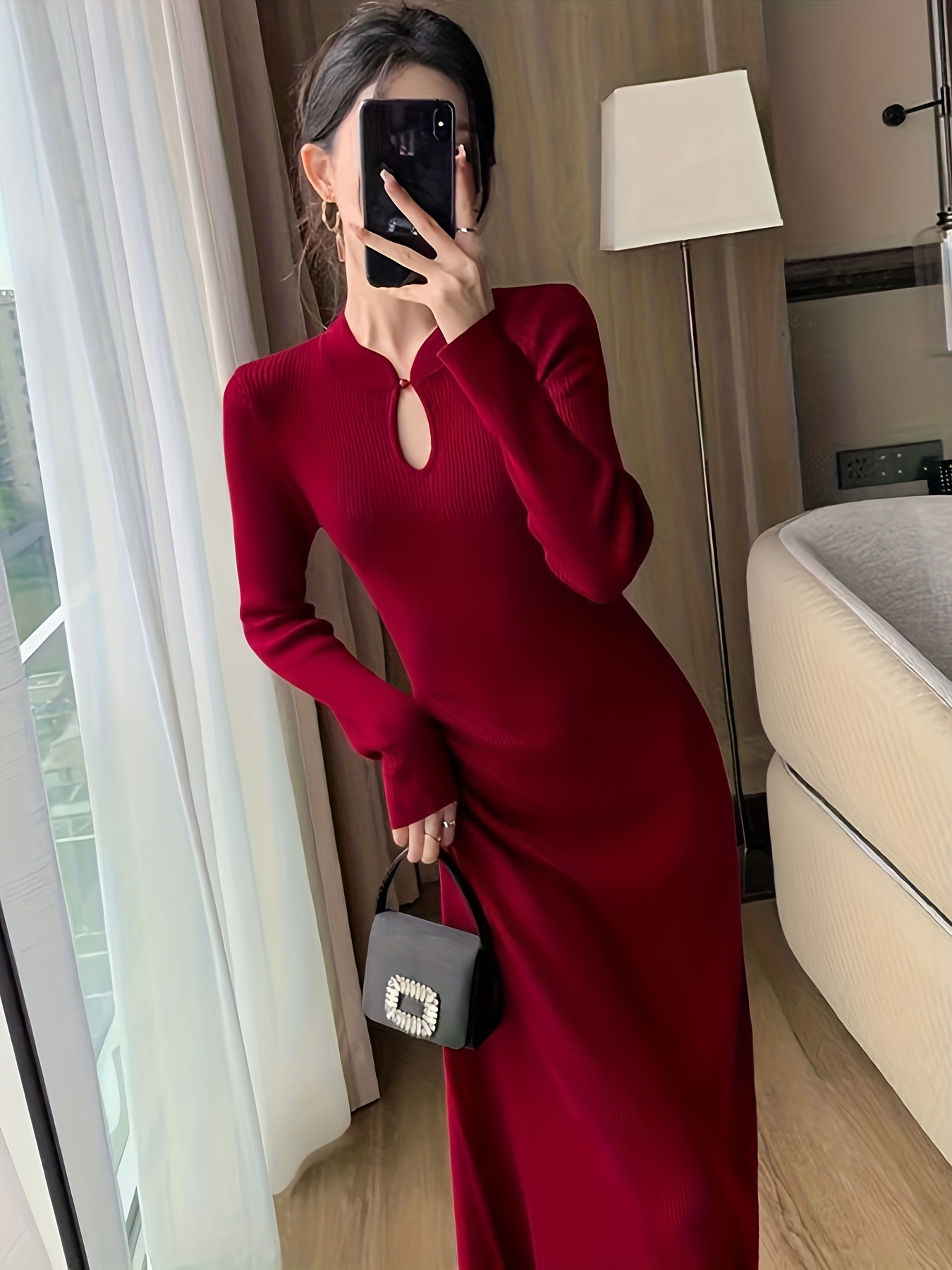 sachin and babi light blue dress Women's Red Party Dresses | Burgundy Party Dresses