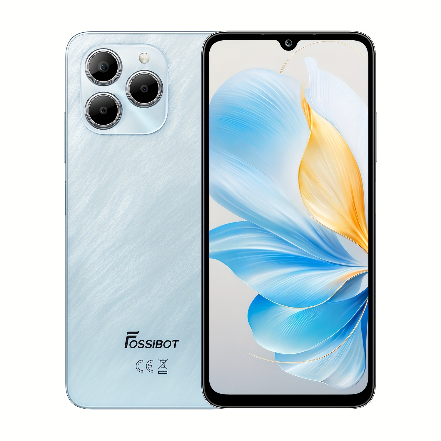 Image of Fossibot S2 Smartphone 6.72 Inch Fhd+ Display, 20gb , 256gb Memory/1tb, 50mp + 16mp Cameras, 5000mah Battery, 14, 4g , , Nfc, Gps, Otg Cellphone