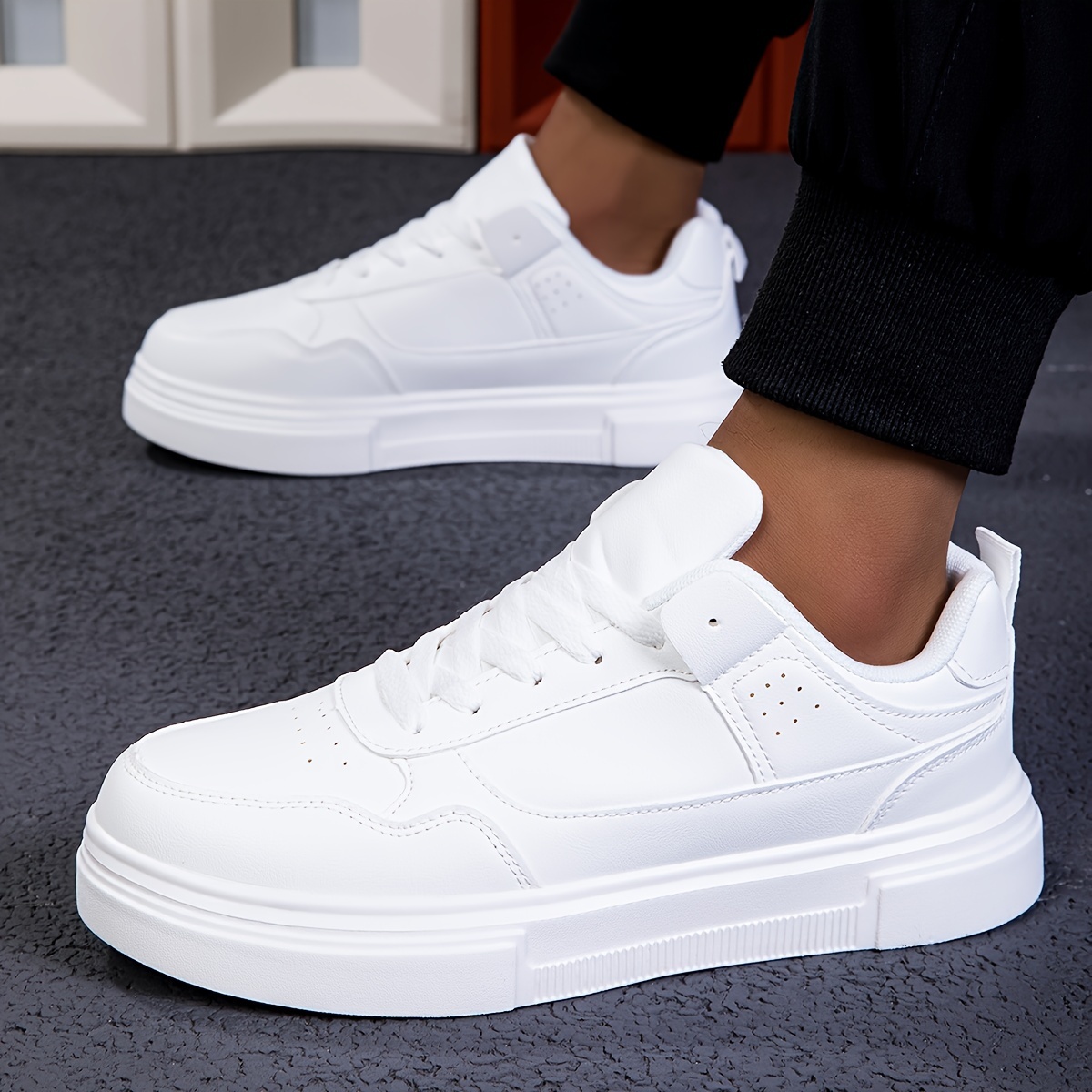 Men's Classic White Sneakers