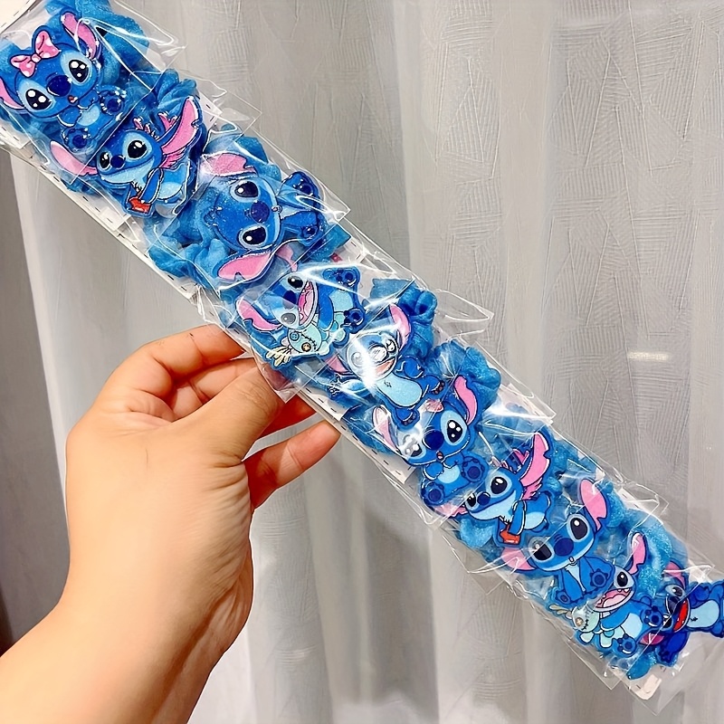 

Stitch Acrylic Hair Tie - Cute Hair Accessory For Teens & Adults, Funky Style, Non-powered, Valentine's Day