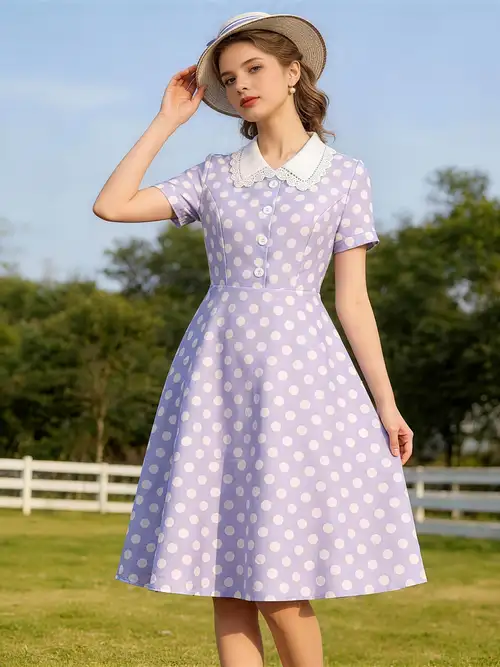 retro swing dresses Lucy swing dress- 1950s retro style swing