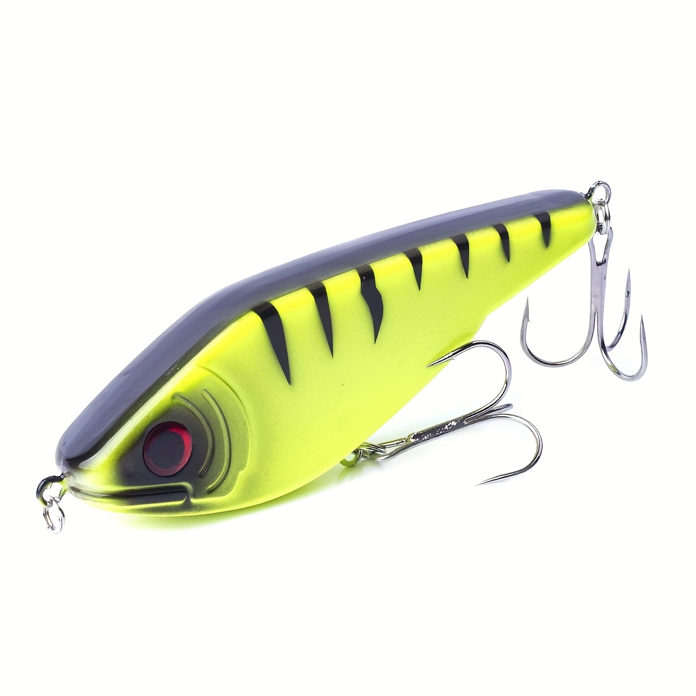 Image of 1pc 12cm/51.5g Jerkbait, A Hard Lure For Pike, Crankbait For Muskie, And Wobbler For Fishing, Designed To Sink And Dogfish