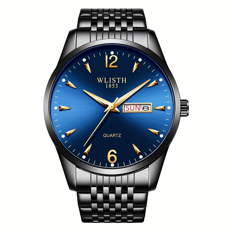 Stylish Minimalist Quartz Watch for Men with Luminous Features