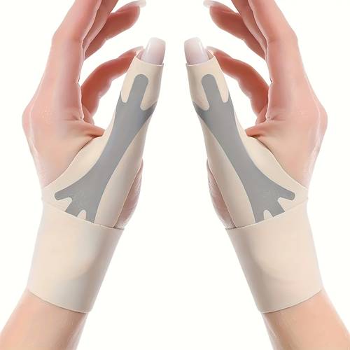 adjustable thumb stabilizer unisex elastic thumb support brace with splint wrist metacarpophalangeal and thumb joints ideal for rehabilitative of thumb injuries