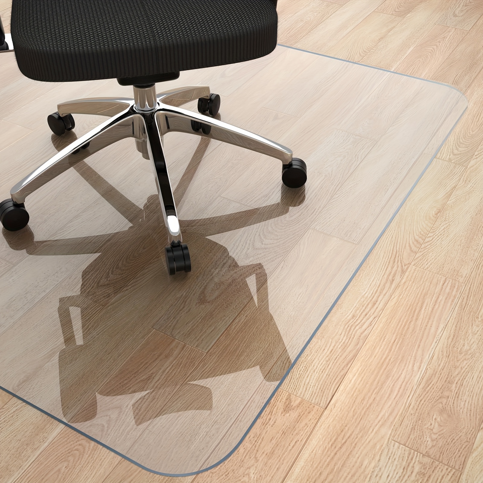 Plastic Floor Covering Chairmate Wooden Floor Protector Amazon