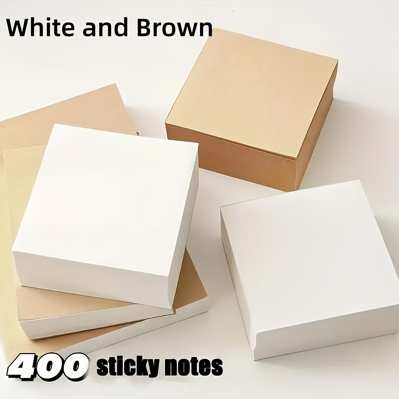 

400 Sheets Small Square Bricks Super Thick Notebook Blank Scratch Paper Tearable Note Paper