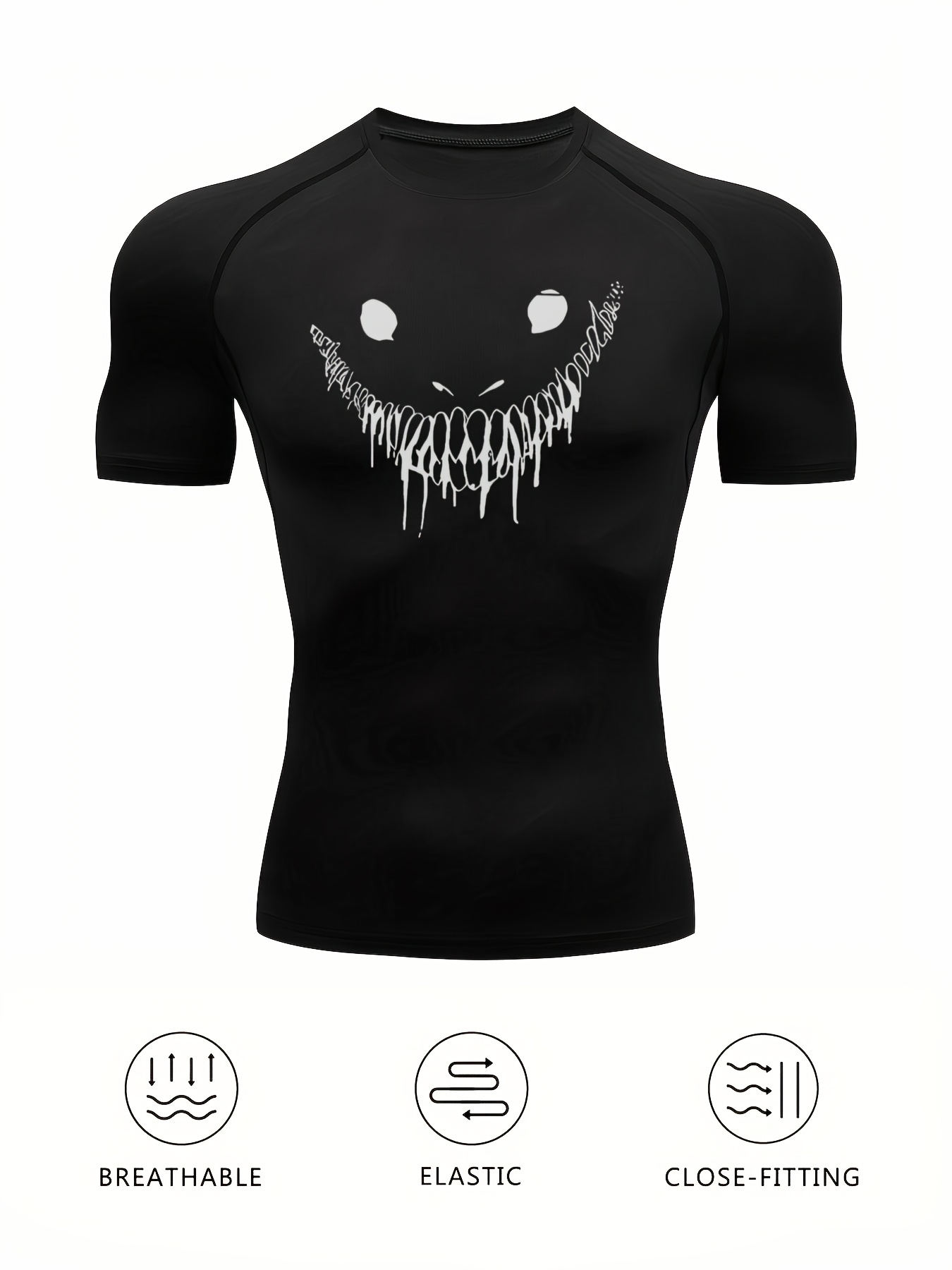 T-shirt à Manches Courtes Pour Homme, Imprimé Camouflage, Sport